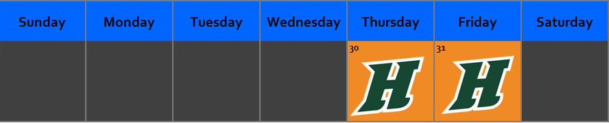 Lefties Baseball Schedule for May 2019