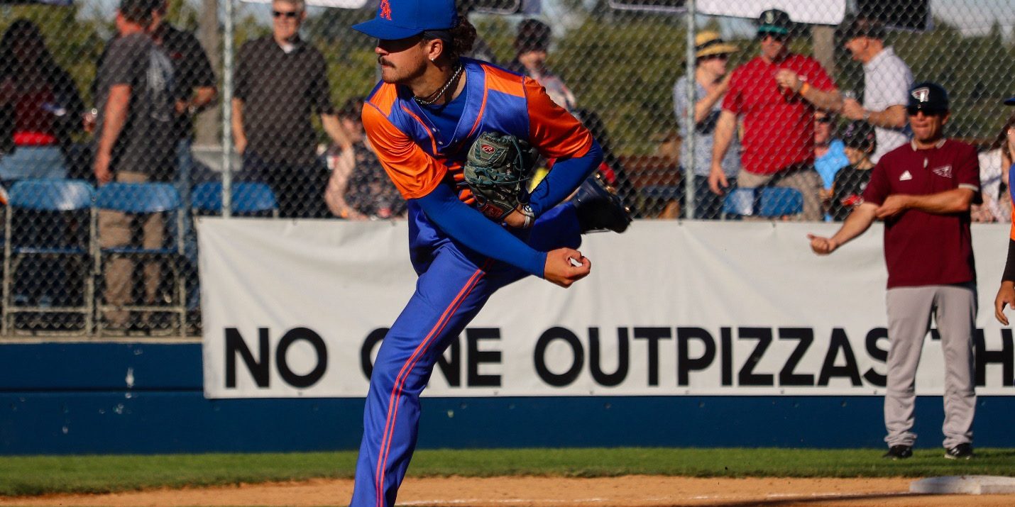 Jake Cumming made his third appearance for the Lefties this season, tossing 4.1 innings (Photo courtesy of Maevis Photography) PA Lefties Baseball
